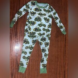 John Deere Tractor Print Pajama Set